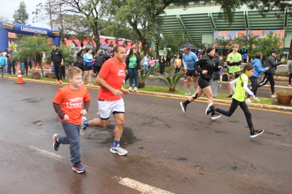 Diego em sua prova de 600m